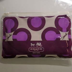 Coach Rain Poncho with case